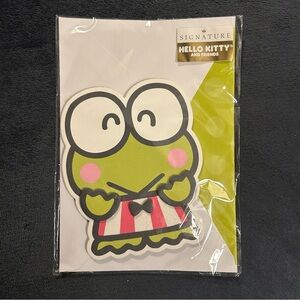 Keroppi (Hello Kitty and Friends) - Hallmark Signature Card